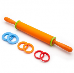 4Pcs Food Grade Silicone Rolling Pin