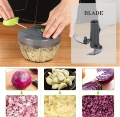 10Pcs Manual Food Chopper