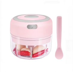 8Pcs Electric Mini Garlic Chopper